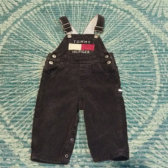 tommy jeans corduroy dungaree overall